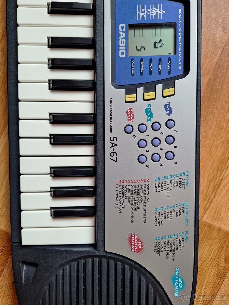 Dětské klávesy CASIO SA-67 - 3