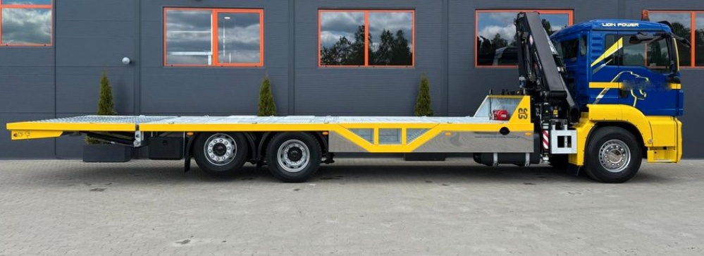 MAN TGS 26.360 - 6x2 – Odtahovka + HR-HMF 1420 K2 – EURO 5