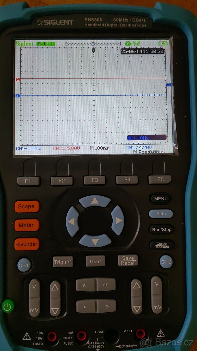 Osciloskop Siglent SHS806, 2x 60MHz, 1GSa/a - 3
