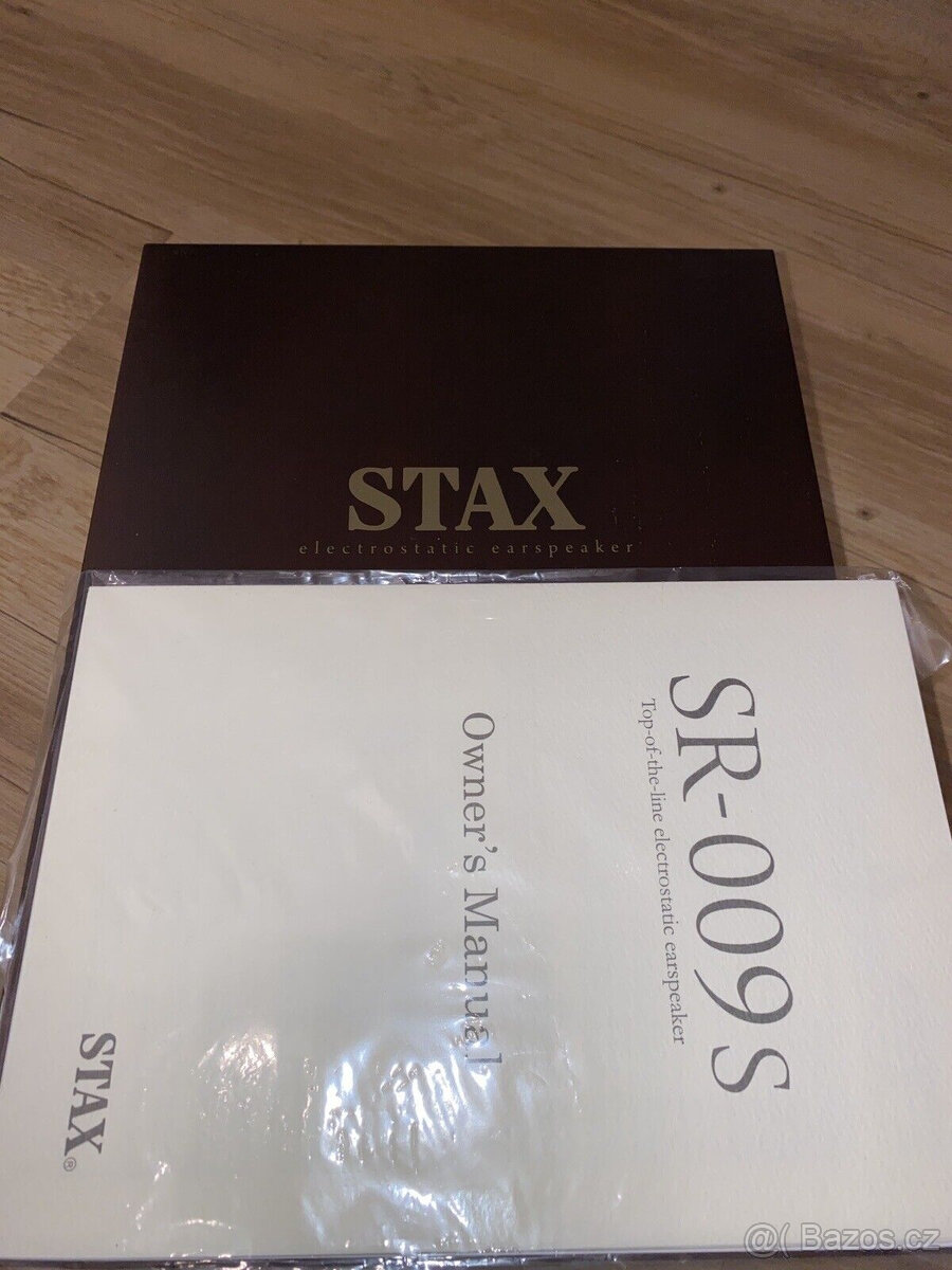 STAX SR-009S ELEKTROSTATICKÁ REFERENČNÍ SLUCHÁTKA 009 s - 3