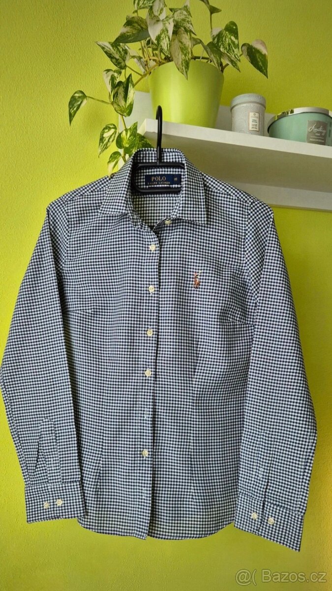 Kostičkovaná dámská košile Ralph Lauren L - 3