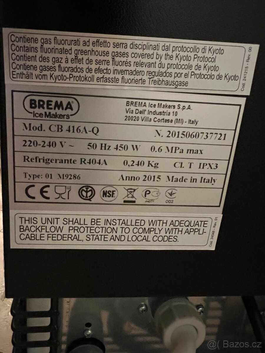 Výrobník ledu Brena - 3