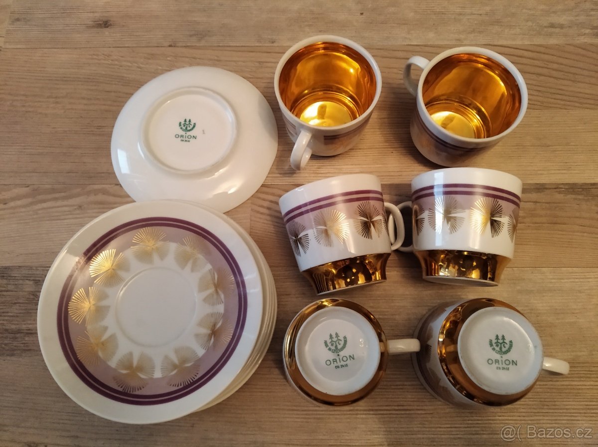 stare porcelanove servisy na kavu moca nepouzire - 3
