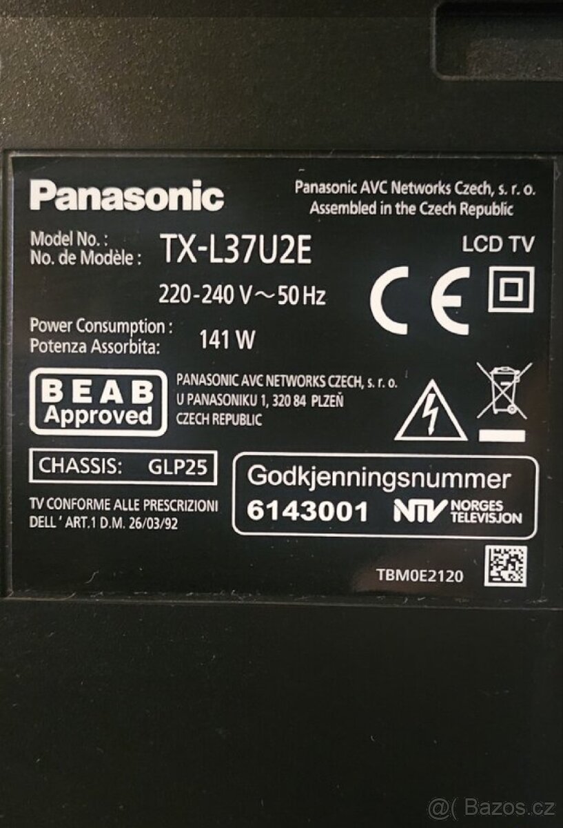 Televizory Panasonic plus dva set-top boxy - 3