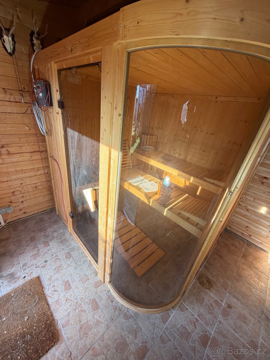 Finská sauna Karibu 198x198cm - 3