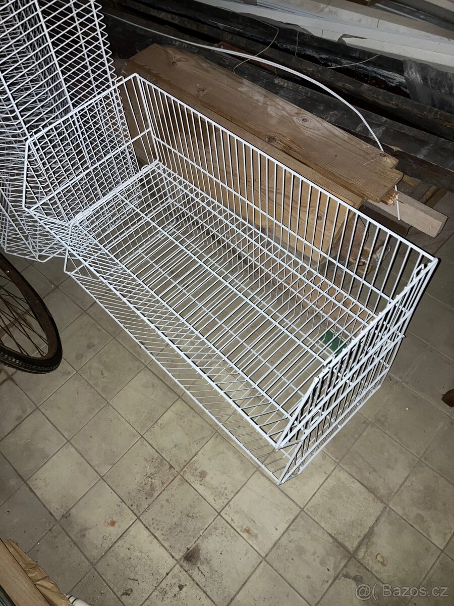 Košíkové Drátěné regály - 3