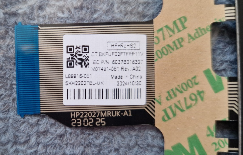 Náhradní díl - klávesnice - 3