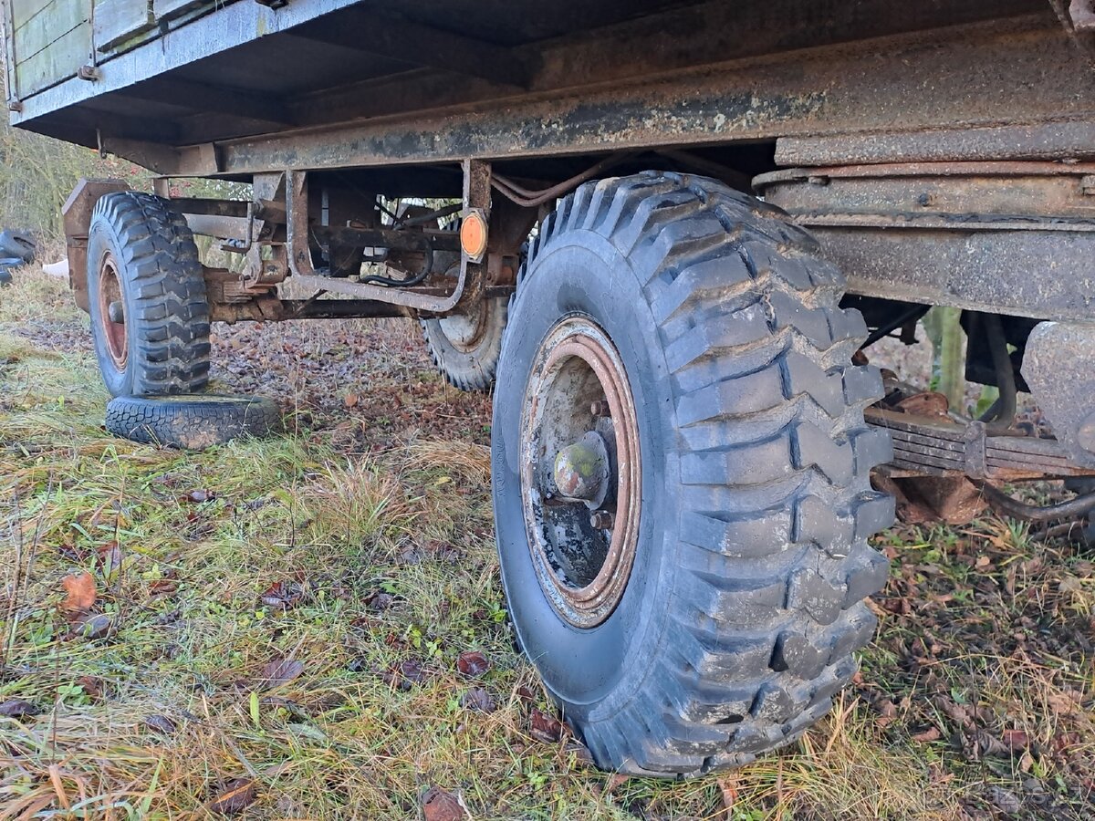 Vlek 7t hydraulický sklápěč, bez TP. - 3