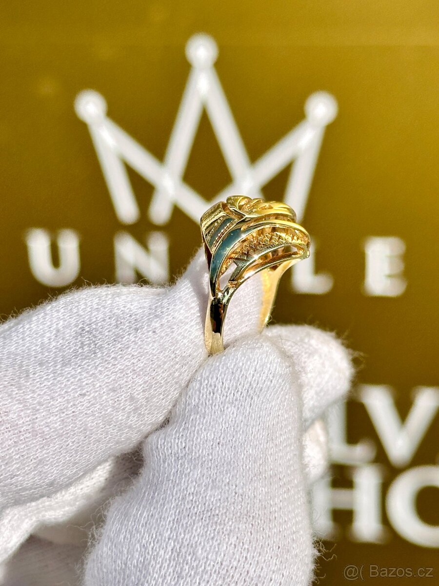 Zlatý prsten 4,60g - 3