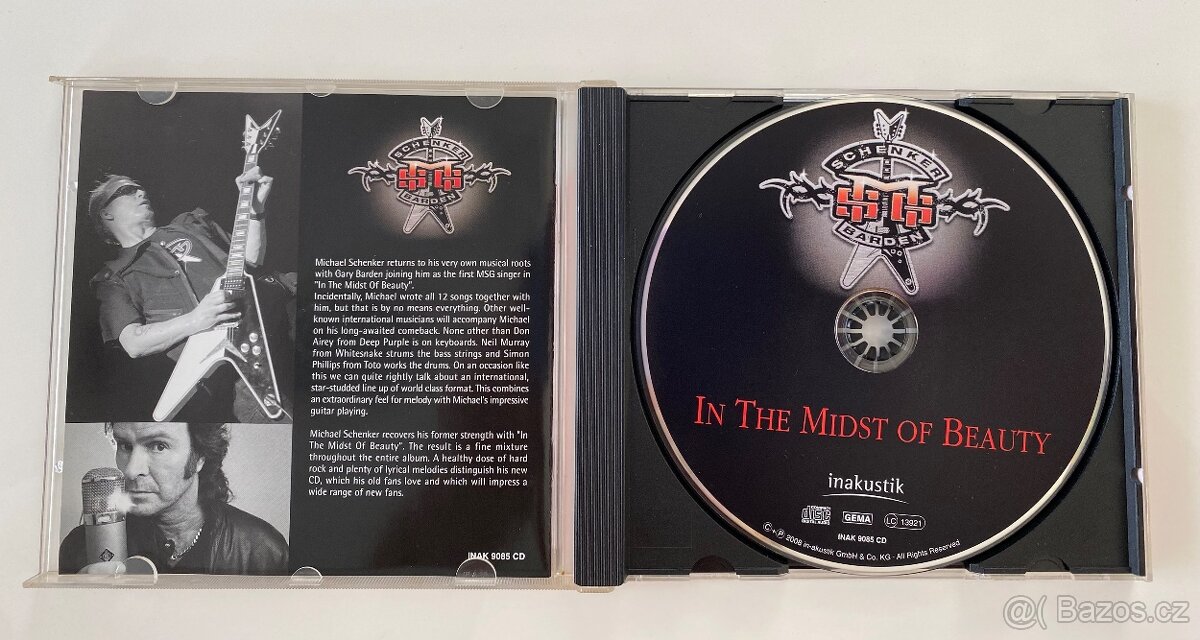 CD MSG (Michael Schenker Group) - In The Mist Of Beauty - 3