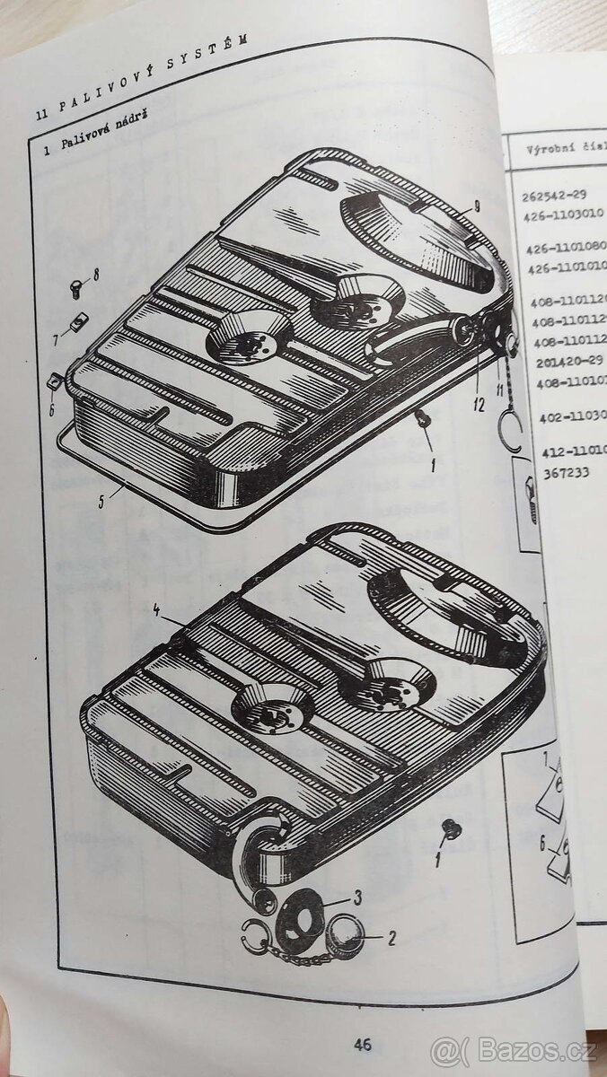 Katalog náhradních dílů Moskvič 1500 2140 - 3