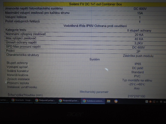 CHRANIČ solárního měniče - 3