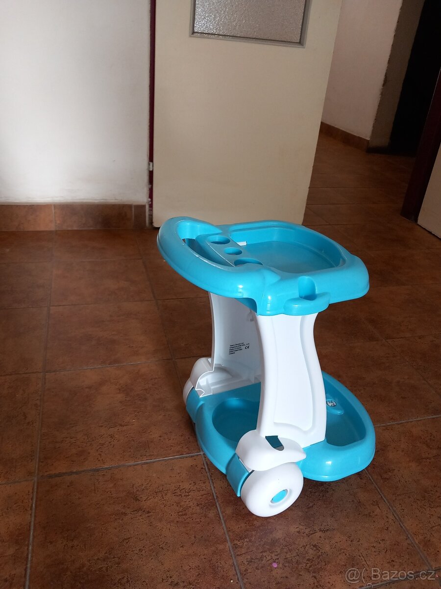 Plastové détské choditko vozíček,servirovaci - 3