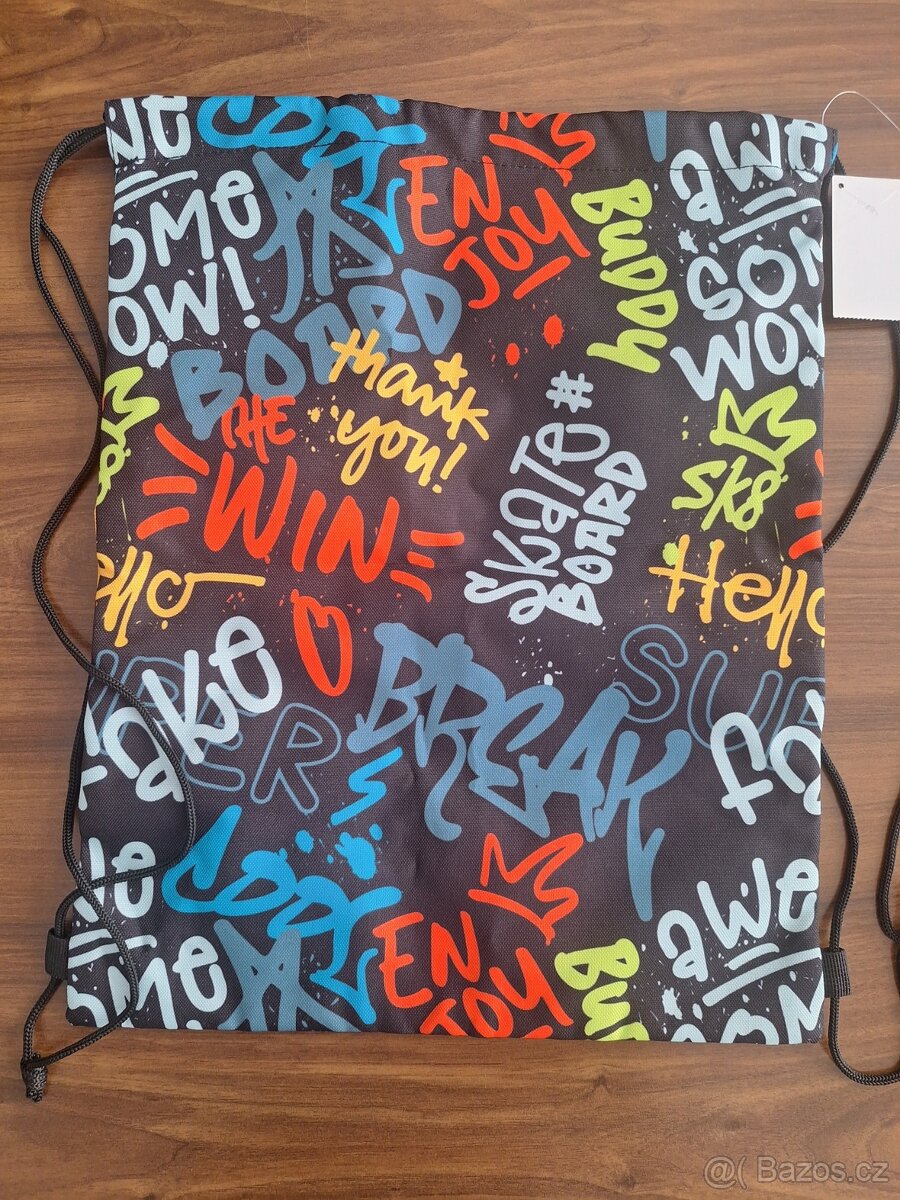 Nový dětský batůžek, gymsack, sáček - 3