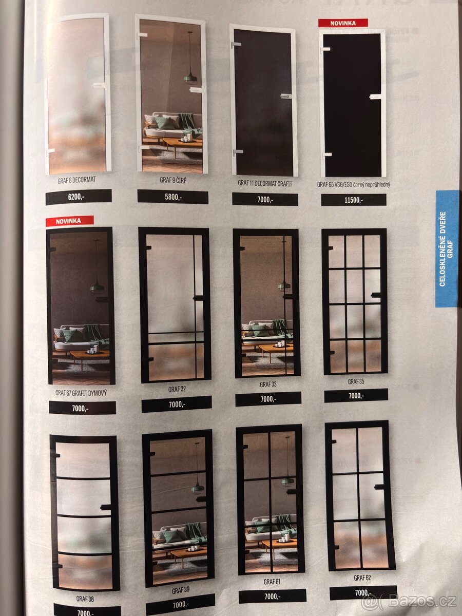 celoskleněné dveře - 3