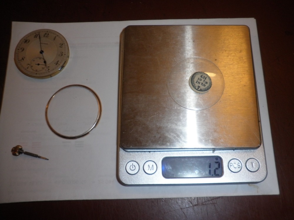 Prodám za cenu zlata CELOZLATÉ 14K kapesní hodinky - 3