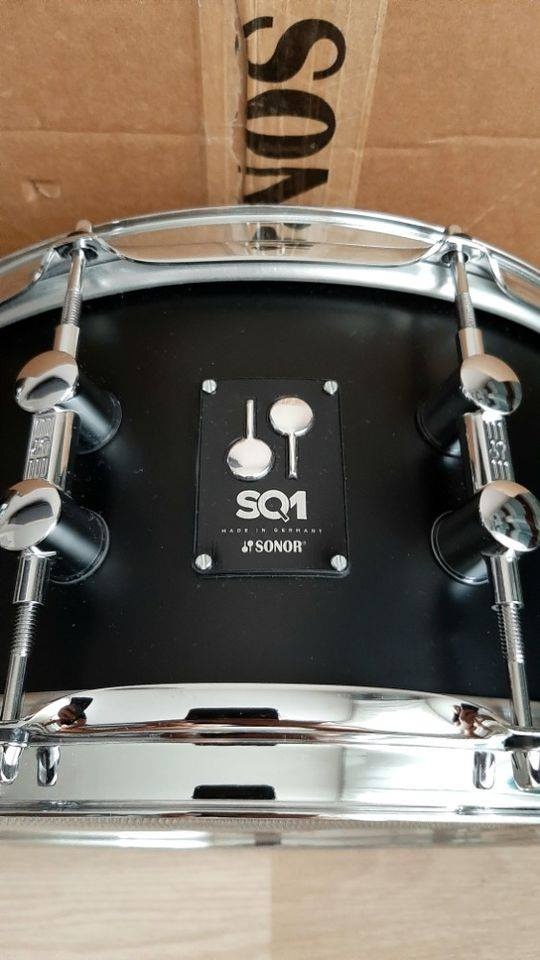 Prodám nový snare Sonor SQ1-14"x6,5, GT black,(P.C.17800,-) - 3