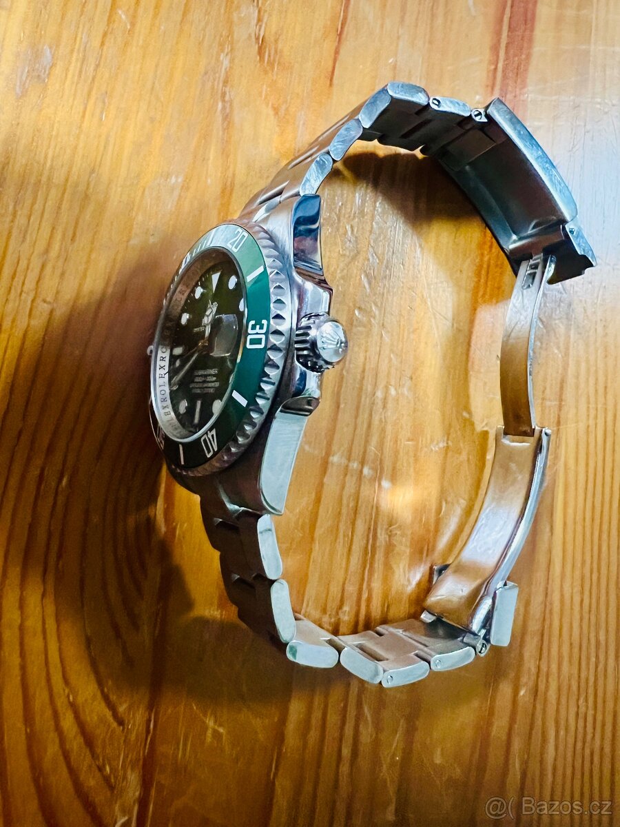 Prodám perfektní 1:1 repliku zelených potápěčských hodinek - 3