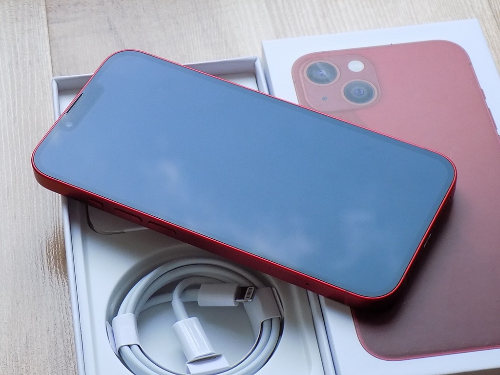  APPLE iPhone 13 128GB Red - ZÁRUKA - TOP STAV - 3