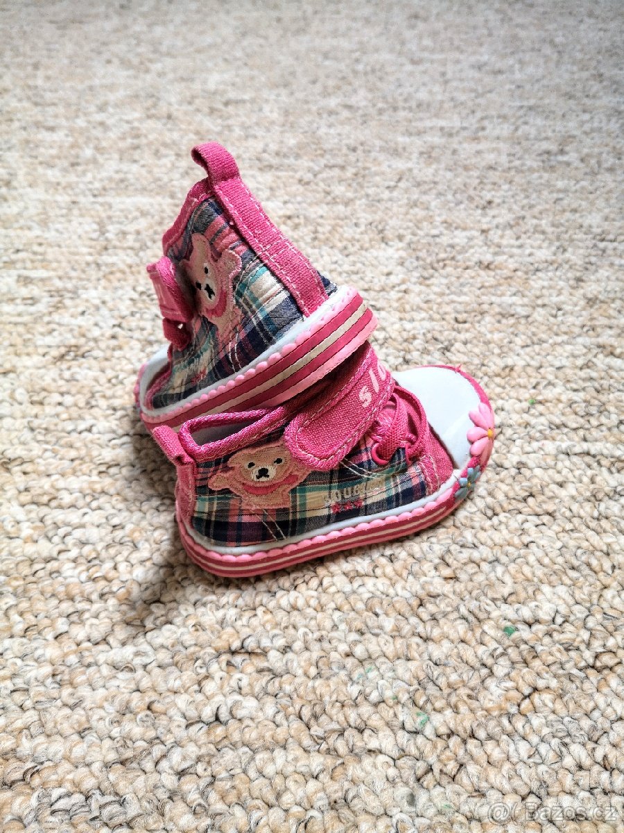 Dívčí plátěné botky Slobby vel. 19 - 3