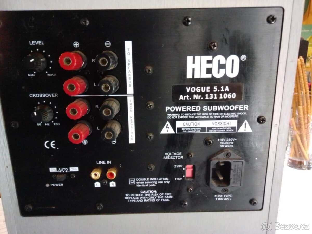 Aktivní subwoofer Heco - 3