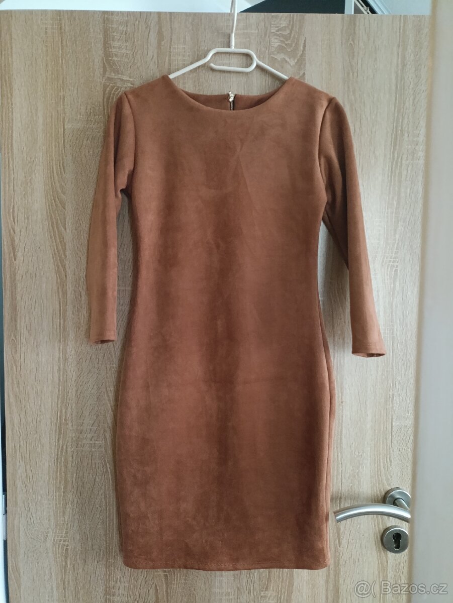Semišové šaty - 3