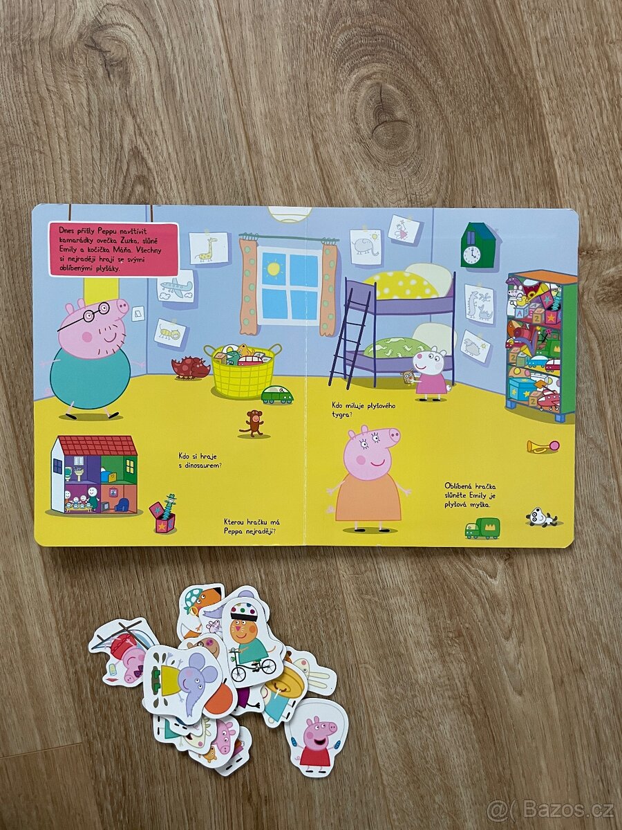 Prasátko Peppa Kniha s magnetkami - 3