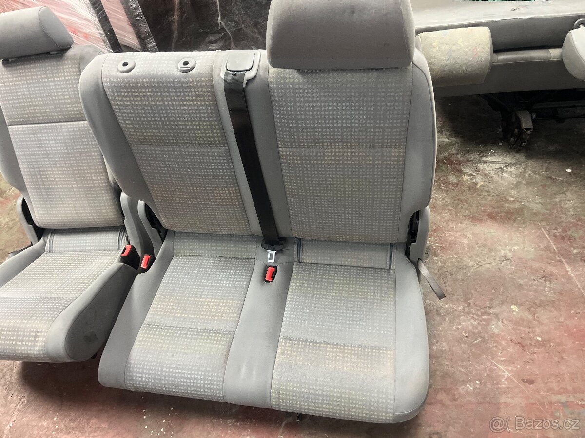 Vw Caddy Live Mk2 druhá řada sedadel - 3