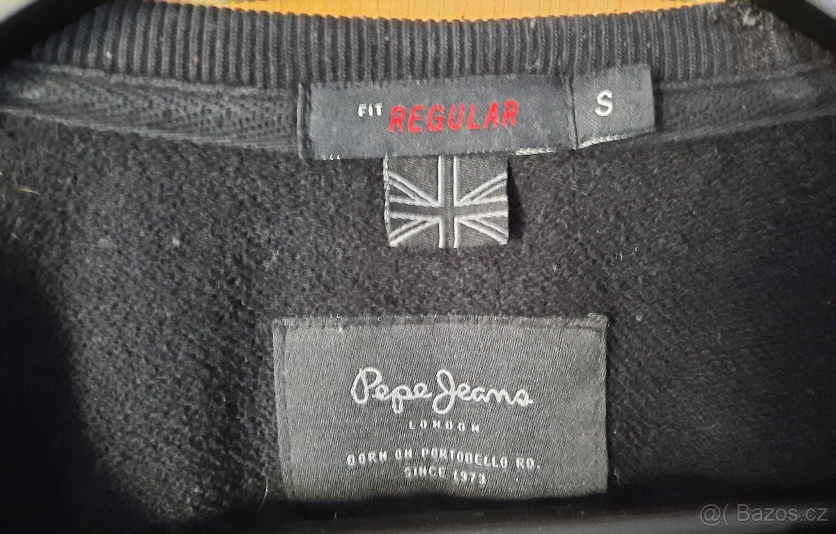 Panská černá mikina zn. Pepe Jeans Vel. S - 3