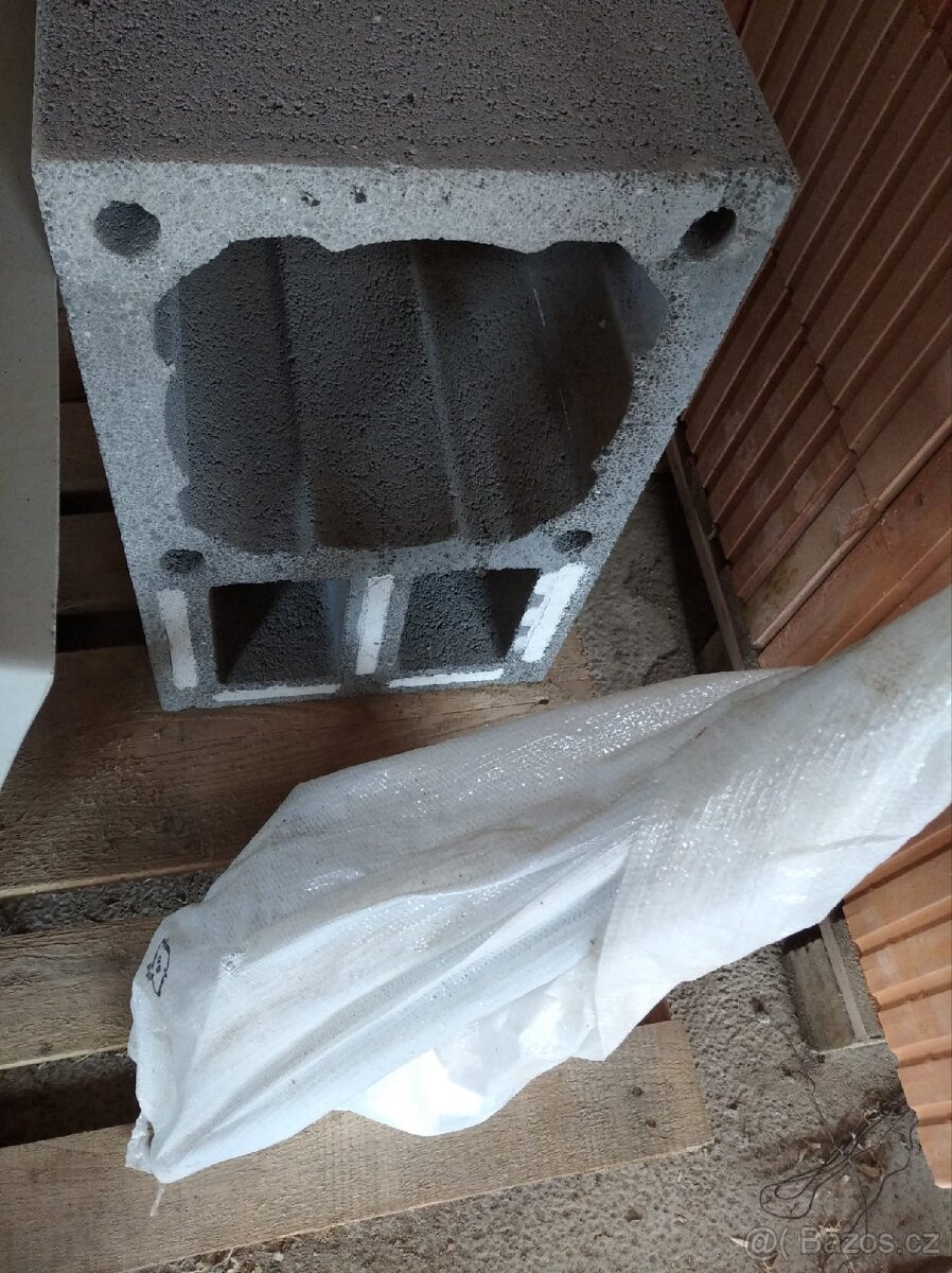 Díly (příslušenství) komínů Schiedel a stabilizační tyče - 3