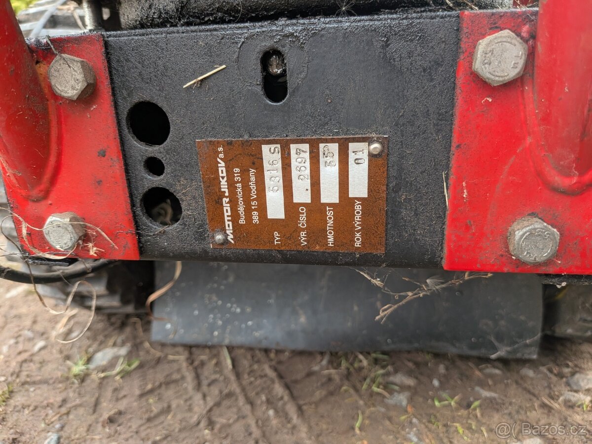 Bubnová sekačka Jikov na opravu - 3