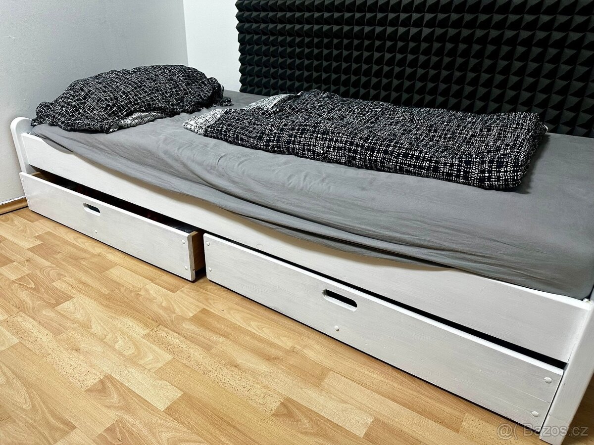 Postel masiv 90x200 - 3