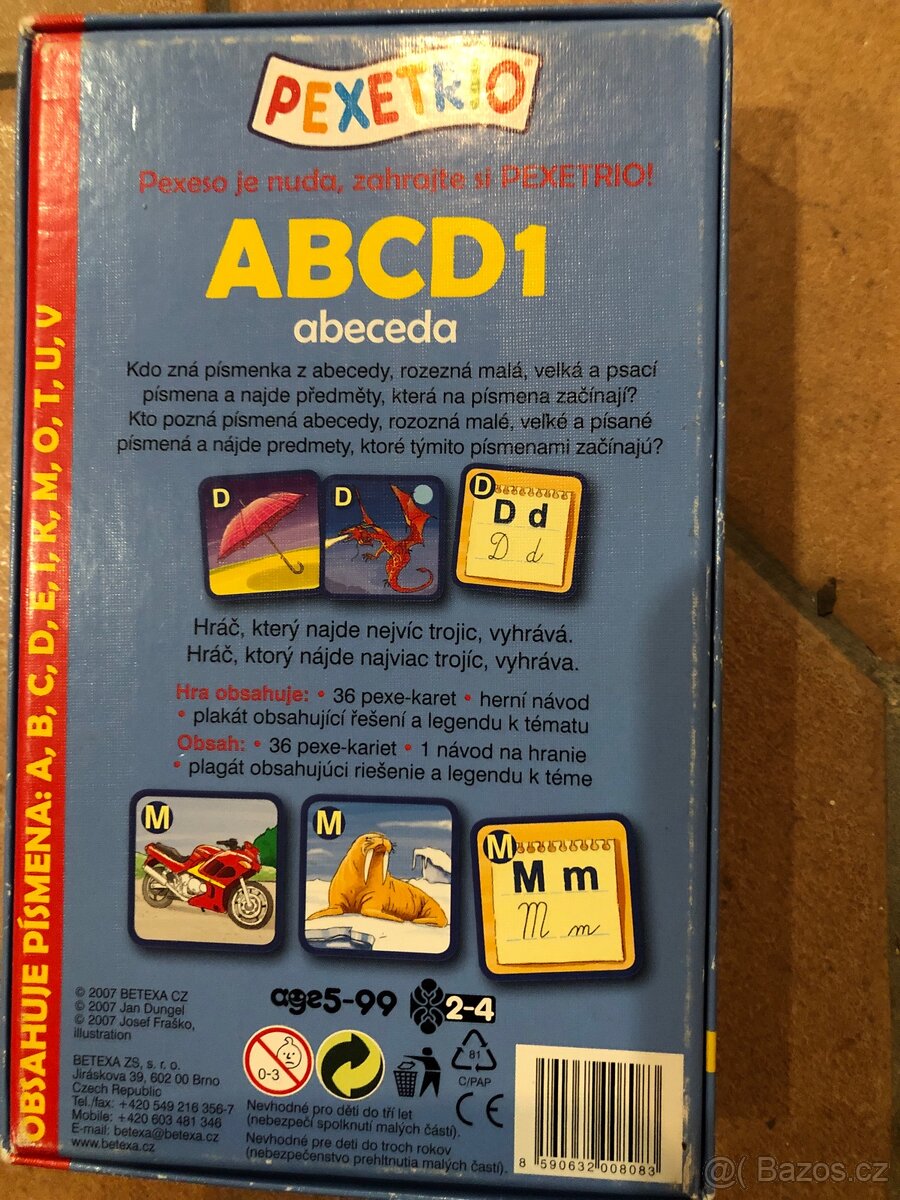 ABCD - pexetrio , BETEXA games - 3