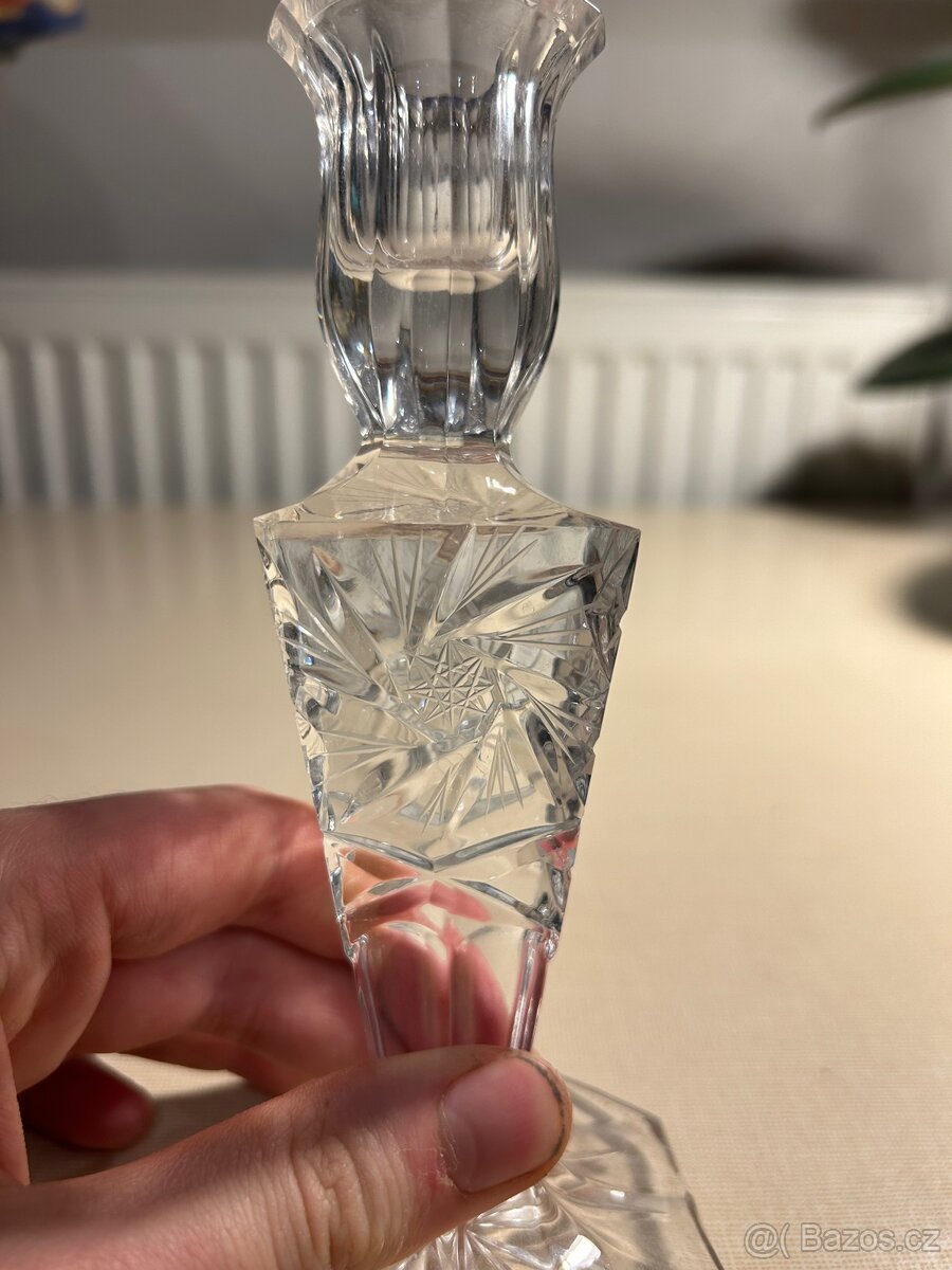 Skleněný svícen - 3