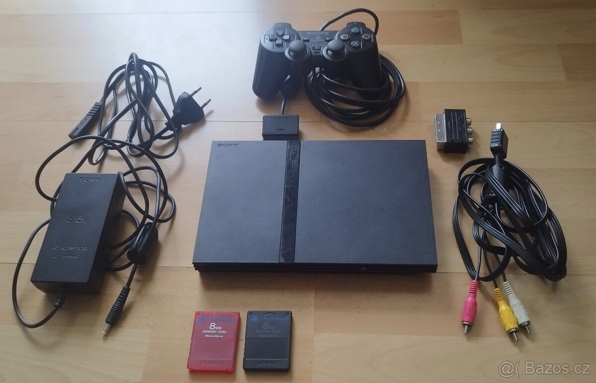 PS 2 slim + Hry - 3