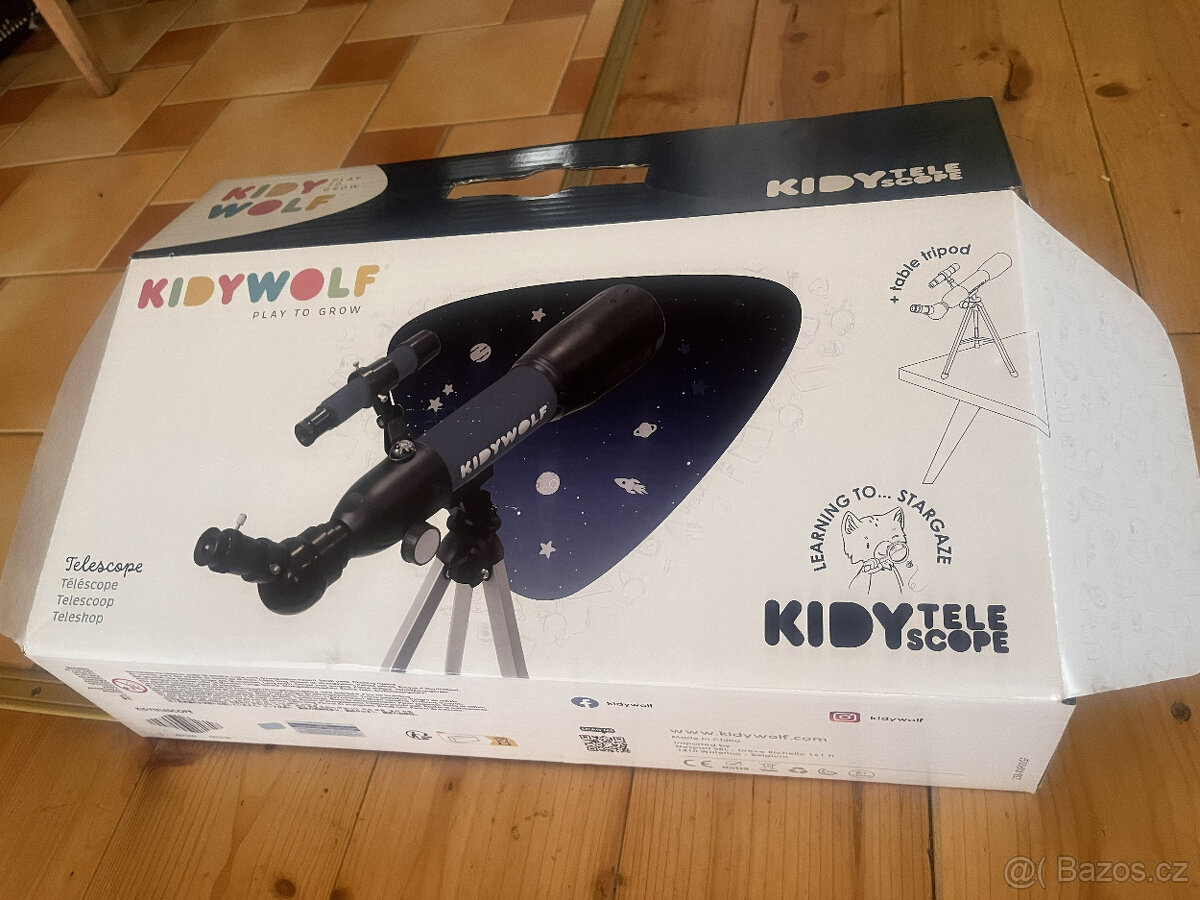 Dětský hvězdářsky dalekohled Kidywolf - 3