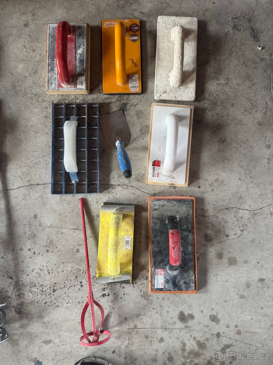 Prodám nové i použité zednické nářadí - 3