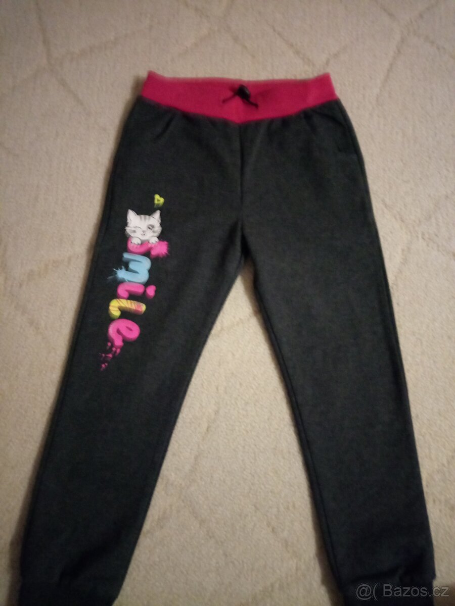 Oblečení pro holku vel. 110/116 (8 kusů) - 3