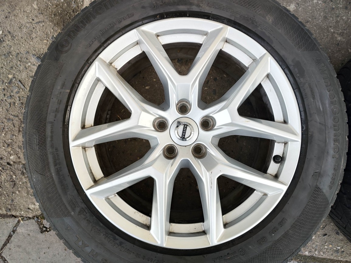 18"zimní alu sada 5x108 origo Volvo XC60 2.gen 235/60 Conti - 3