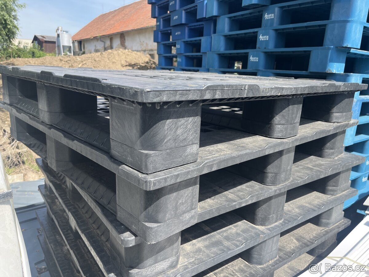 Pevnostní kontejnerové plastové palety ENDUR i7.2, 114x114 - 3