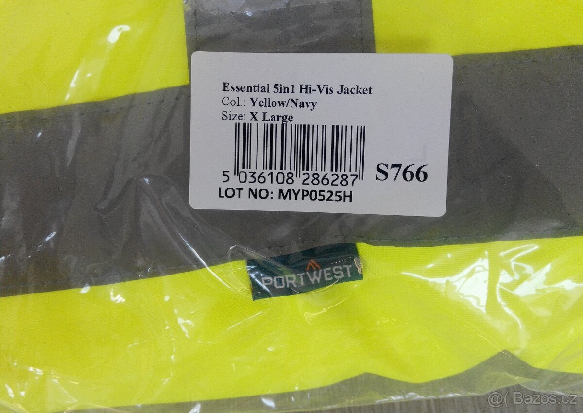 Pracovní zimní bunda PORTWEST ESSENTIAL S766, velikost XL - 3