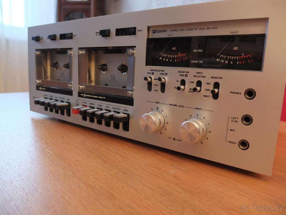 Monster tape deck Clarion MD 8282 Stereo dual - 3