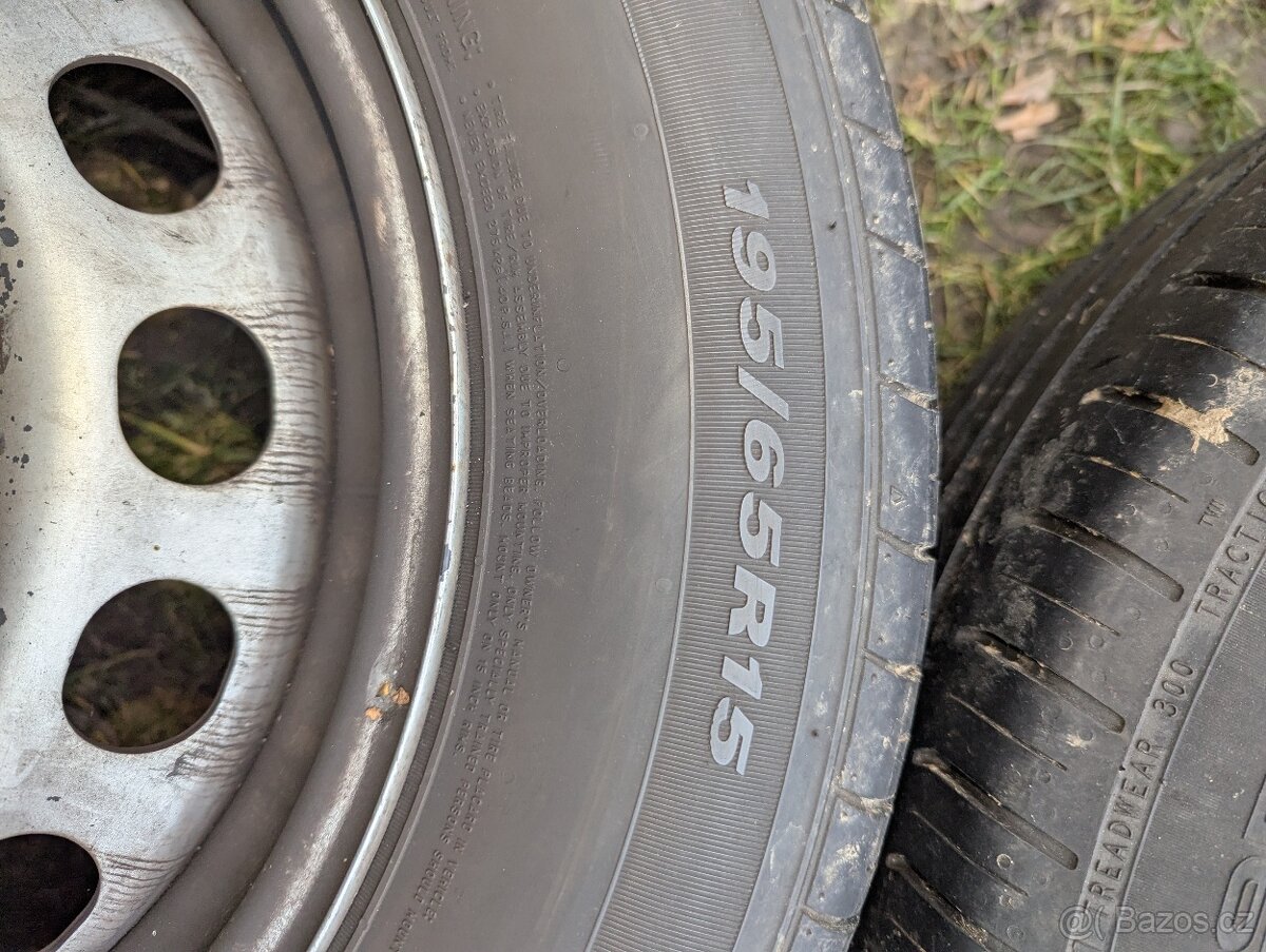Kola kompletní 195/65/15 letní nexen - 3