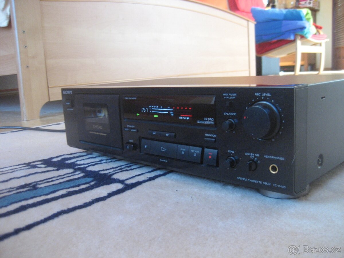 Prodám tape deck SONY TC-K 490 3HEAD - 3
