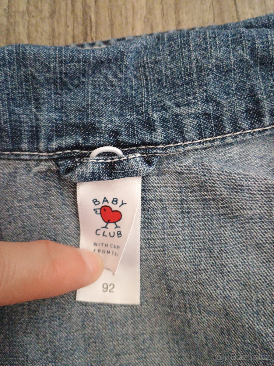 Dívčí džínová bunda C&A vel 92 - 3