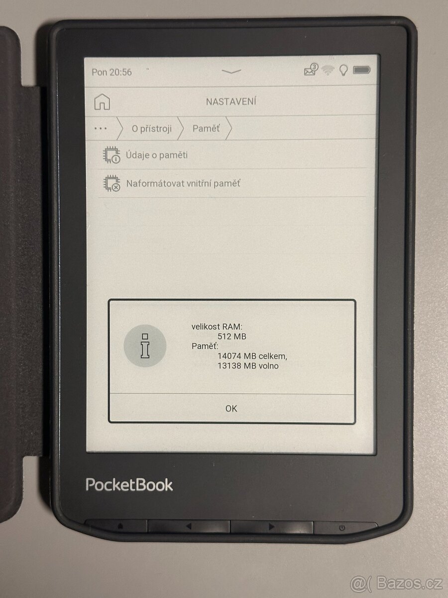 Čtečka knih PocketBook 634 Verse Pro 16GB + obal - 3