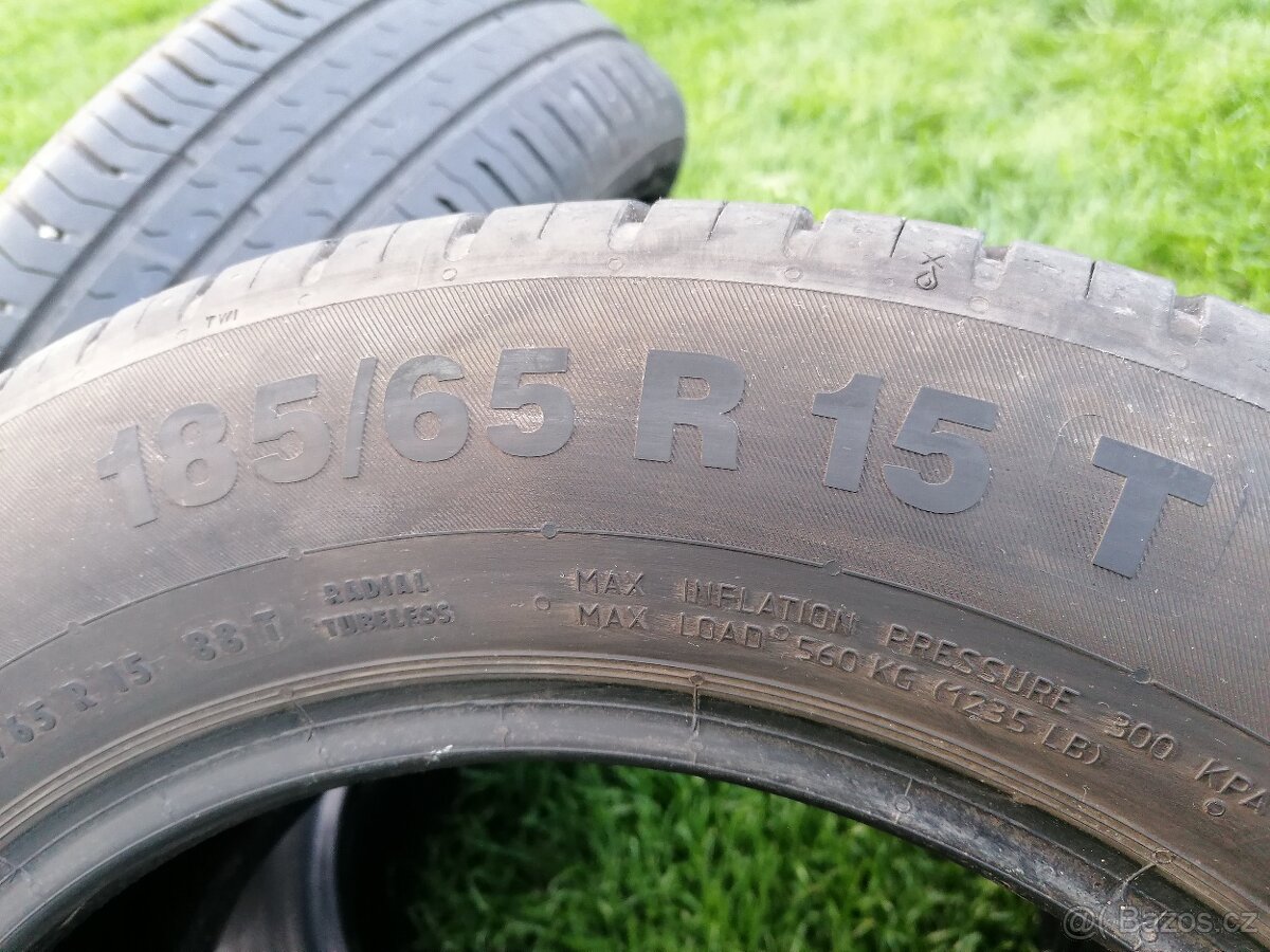 4ks letních pneu 185/65r15 - 3