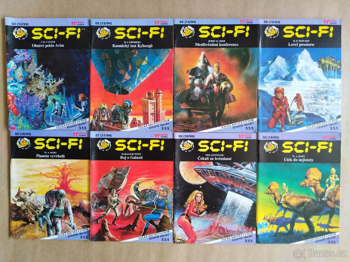 SCI-FI časopisy - cca 32 kusů - 3