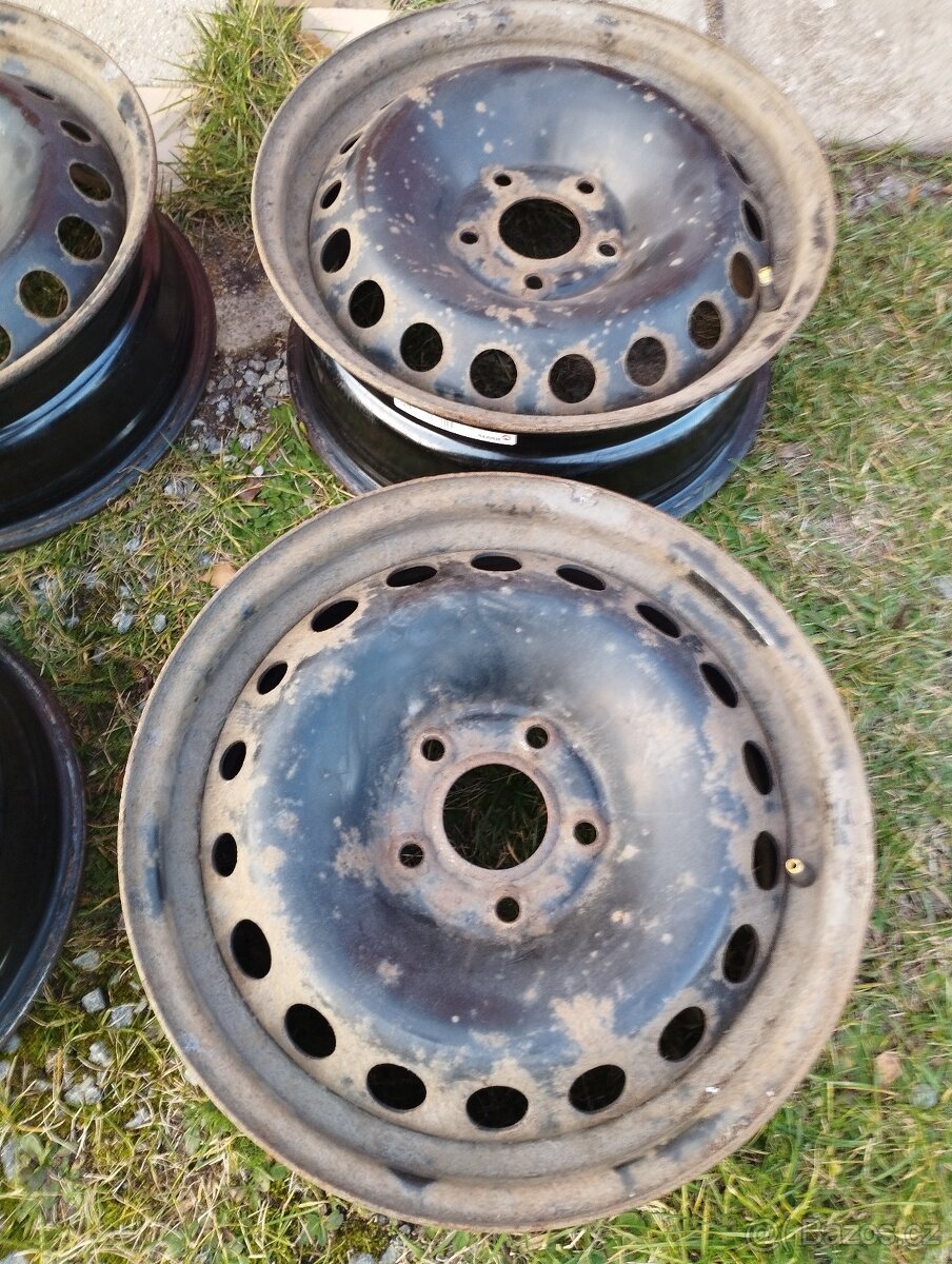 Plechové disky 5x114,3 Renault 16 - 3
