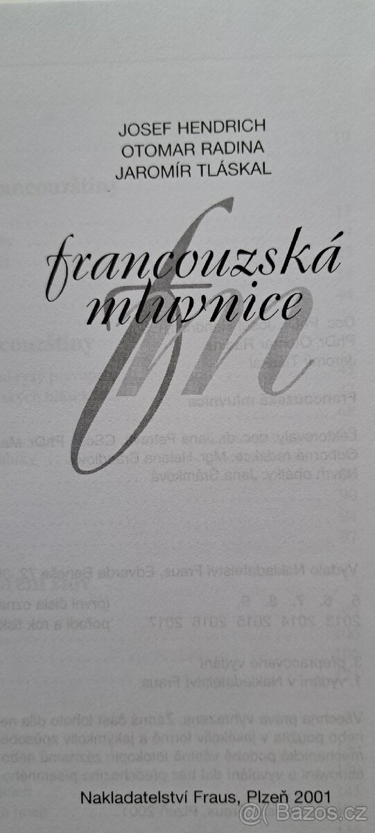 Francouzská mluvnice - 3